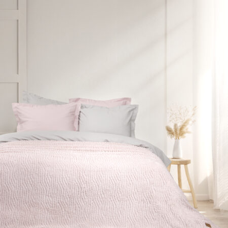 Κουβέρτα Υπέρδιπλη 220x240 - Serenus Nude Pink