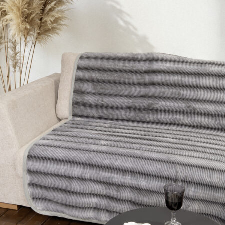 Ριχτάρι Αντιολισθητικό 180x250 - Lunetta Light Gray