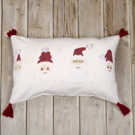 Διακοσμητική Μαξιλαροθήκη 35x55 - Happy Santa