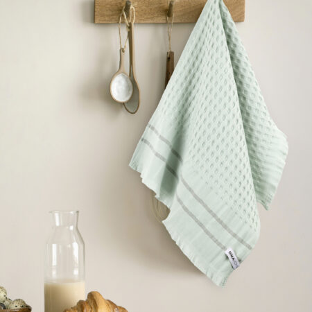 Πετσέτα Κουζίνας 40x60 - Waffle Mint