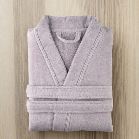 Μπουρνούζι Κιμονό με 3/4 Μανίκι Nido - Large - Dusty Lilac
