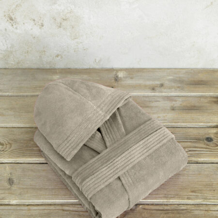 Μπουρνούζι με κουκούλα Zen - Small - Taupe
