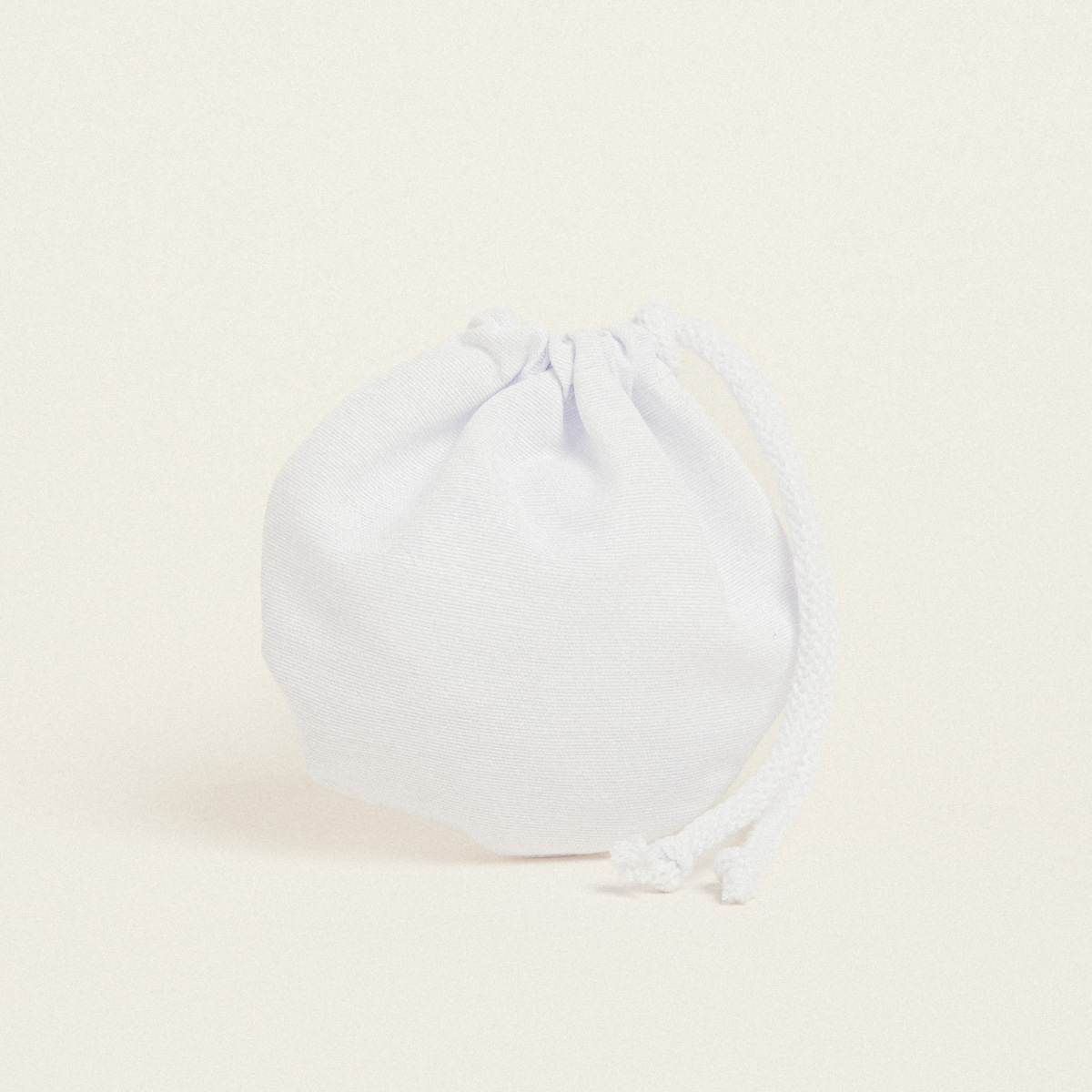 Beauty Home ΠΟΥΓΚΙ ΟΒΑΛ ΜΕ ΚΟΡΔΟΝΙ ΜΟΝΟΧΡΩΜΟ PREMIUM 13 x 14 cm