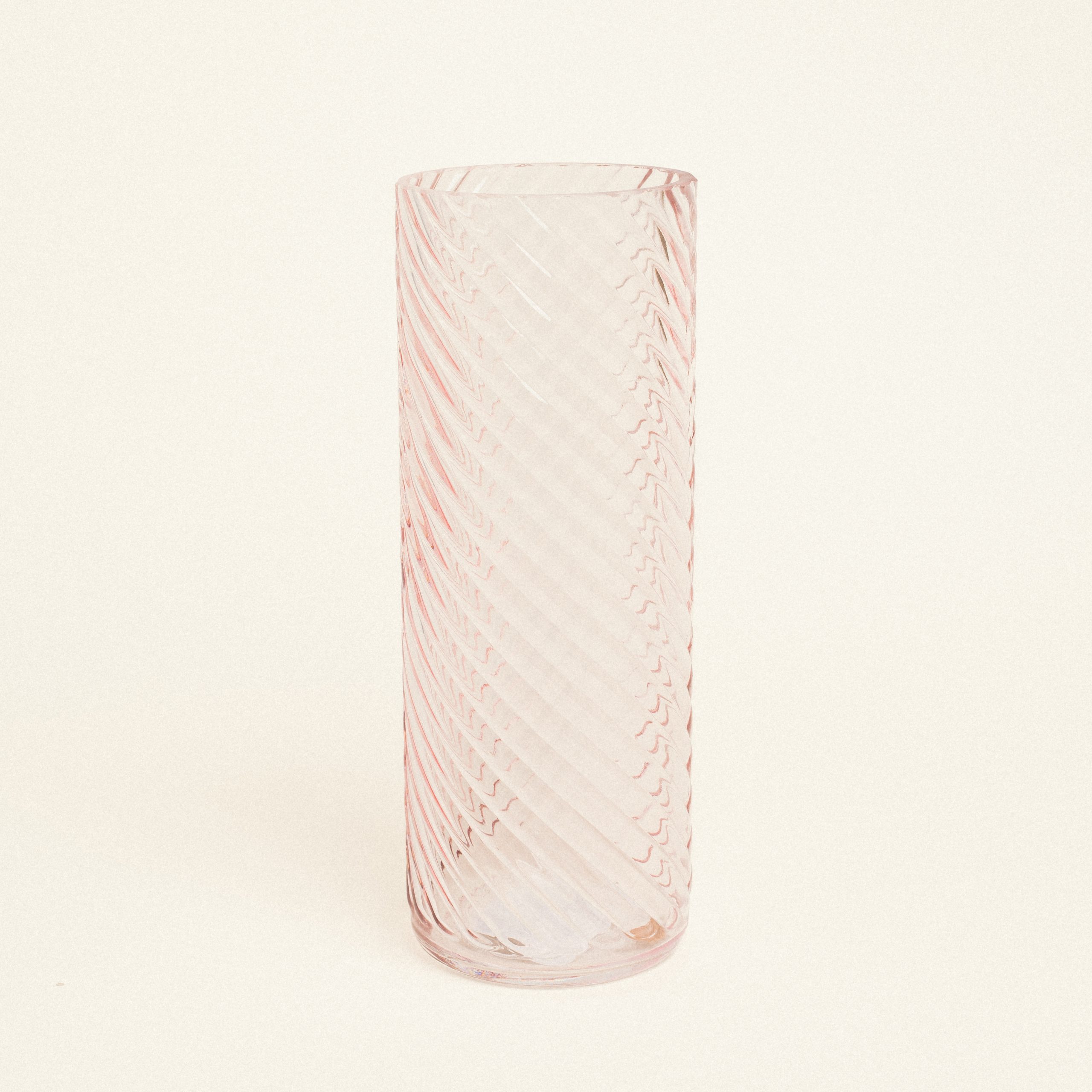 Beauty Home Γυάλινο Βάζο με Εφέ Στροβιλισμού 10cm x 26.5cm - Image 6
