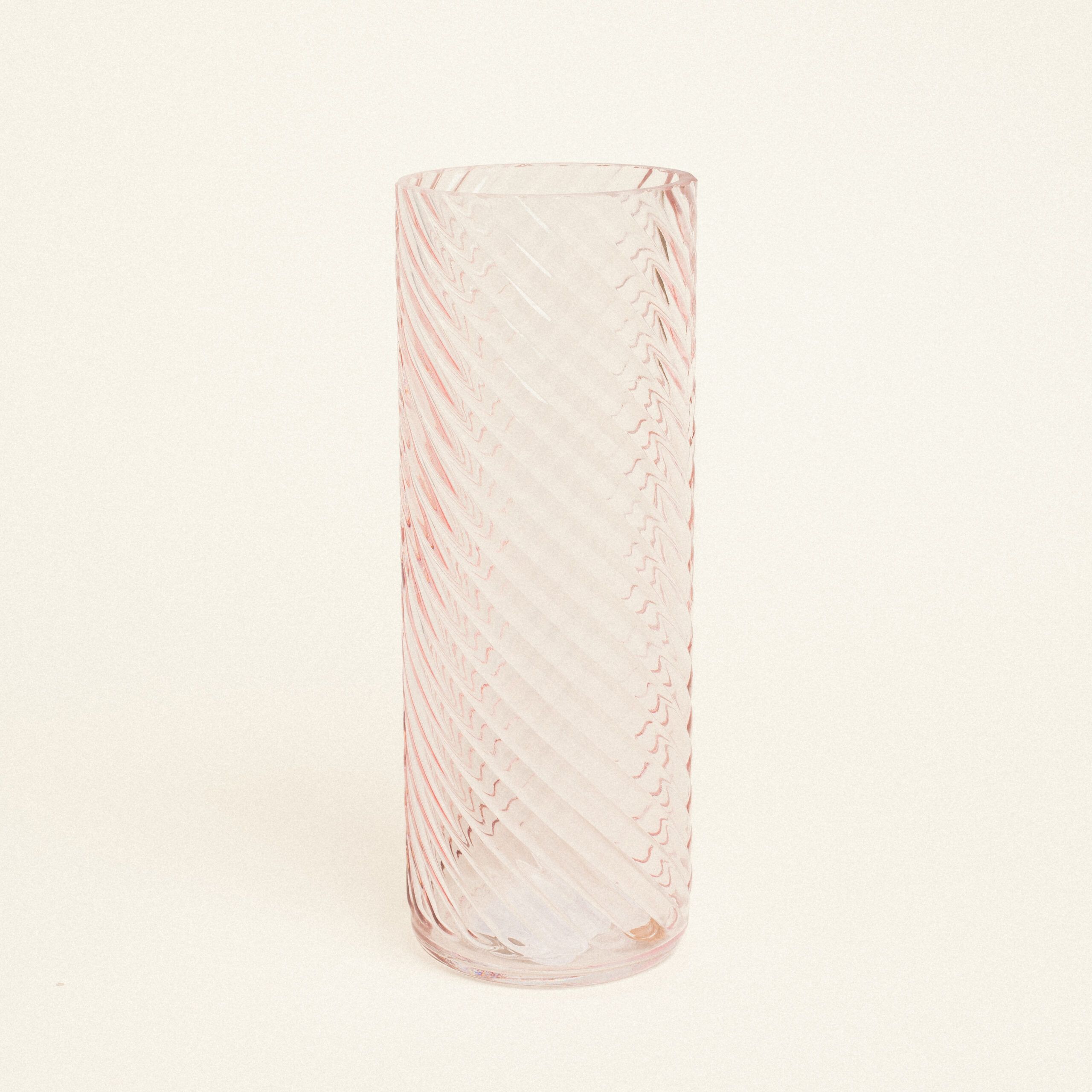Beauty Home Γυάλινο Βάζο με Εφέ Στροβιλισμού 10cm x 26.5cm - Image 3