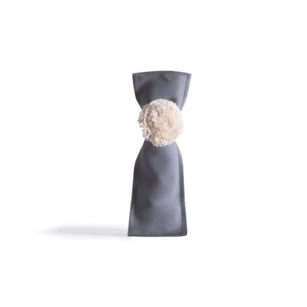 Beauty Home ΠΟΥΓΚΙ ΜΑΚΡΟΣΤΕΝΟ PREMIUM 6 x 19 cm -ΓΚΡΙ