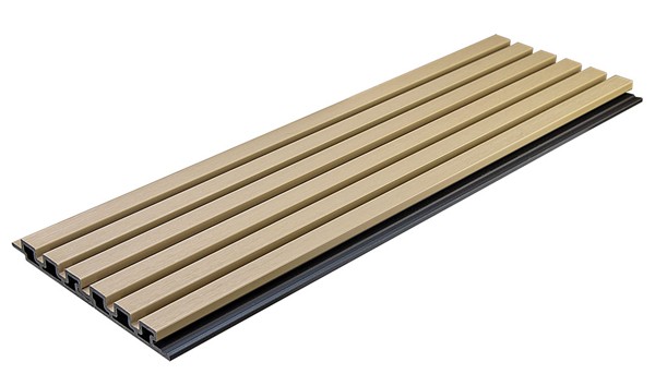 WPC PANEL 2ης ΓΕΝΙΑΣ ΜΕ 3D ΠΗΧΑΚΙΑ 25/147.5mm LIGHT OAK 5550 NewPlan - Image 5