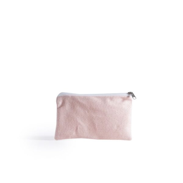 Beauty Home ΠΟΡΤΟΦΟΛΑΚΙ 9 x 16 cm ΡΟΖ ΧΡΥΣΟ LUREX