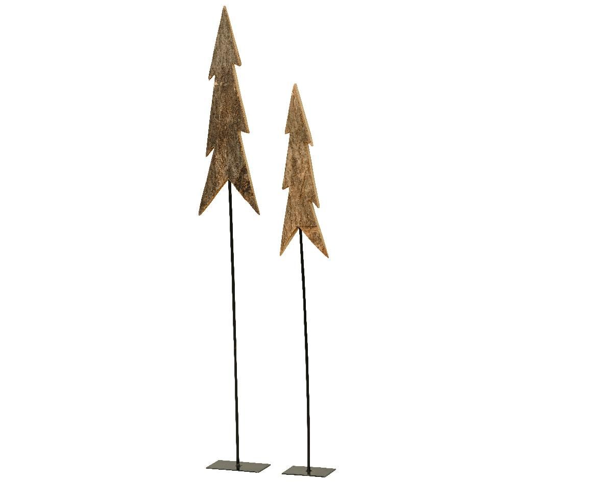 Beauty Home ΞΥΛΙΝΑ ΔΕΝΤΡΑ ΣΕΤ 2 ΤΜΧ 100 – 120 cm - Image 2