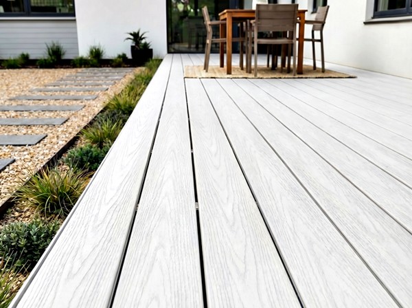 DECK-WPC ΔΑΠΕΔΟΥ PREMIUM 23/140mm WHITE 600130 NewPlan - Image 2