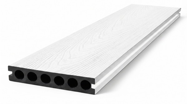 DECK-WPC ΔΑΠΕΔΟΥ PREMIUM 23/140mm WHITE 600130 NewPlan - Image 3