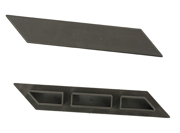 ΤΑΠΑ ΠΛΑΣΤΙΚΗ ΓΙΑ DECK ΠΕΡΙΦΡΑΞΗΣ Φ12mm 60180 L.GREY RIGHT NewPlan - Image 2