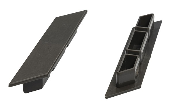 ΤΑΠΑ ΠΛΑΣΤΙΚΗ ΓΙΑ DECK ΠΕΡΙΦΡΑΞΗΣ Φ12mm 60180 L.GREY RIGHT NewPlan - Image 3