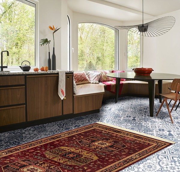ΧΑΛΙ PERSIA 6057 BURGUNDY ΜΕ ΚΡΟΣΣΙ - 200X250 NewPlan - Image 5
