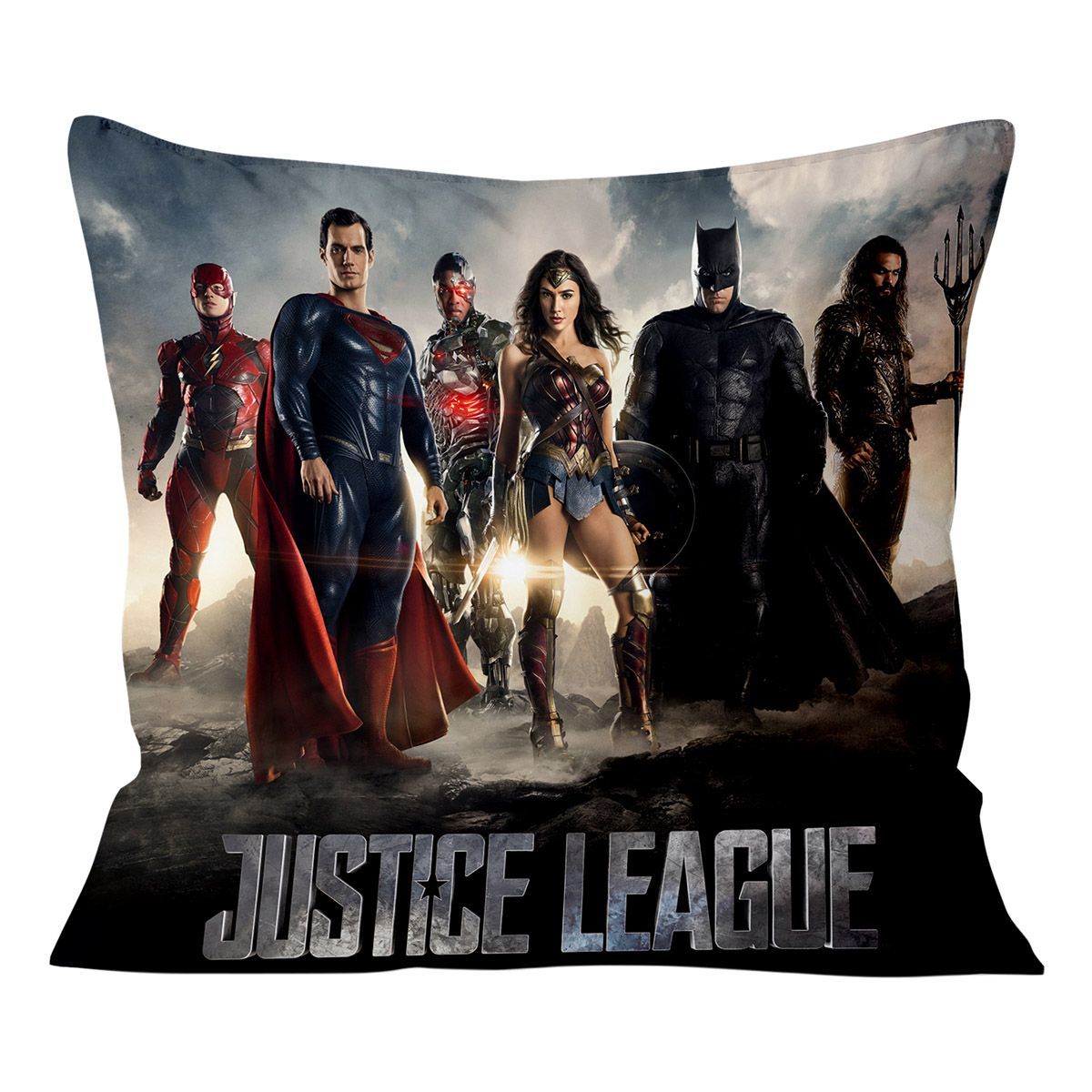 Beauty Home Μαξιλάρι με γέμιση Justice League Art 6186 40x40 Εμπριμέ