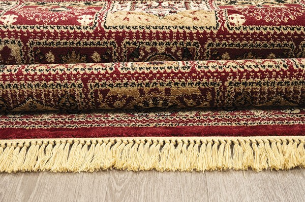 ΧΑΛΙ PERSIA 6283 BURGUNDY ΜΕ ΚΡΟΣΣΙ - 133X190 NewPlan - Image 4