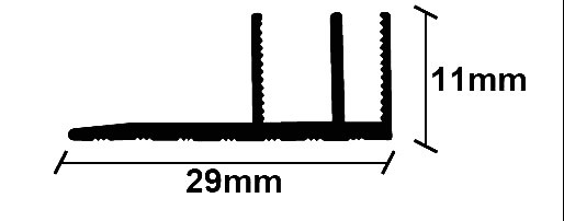 ΠΡΟΦΙΛ ΠΑΡΚΕ ΒΑΣΗ ΜΕΓΑΛΗ 29X11X2750mm NewPlan