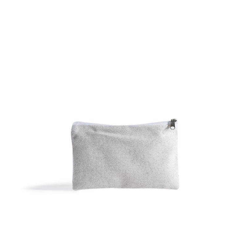 Beauty Home ΠΟΡΤΟΦΟΛΑΚΙ 9 x 16 cm ΓΚΡΙ ΑΣΗΜΙ LUREX - Image 2