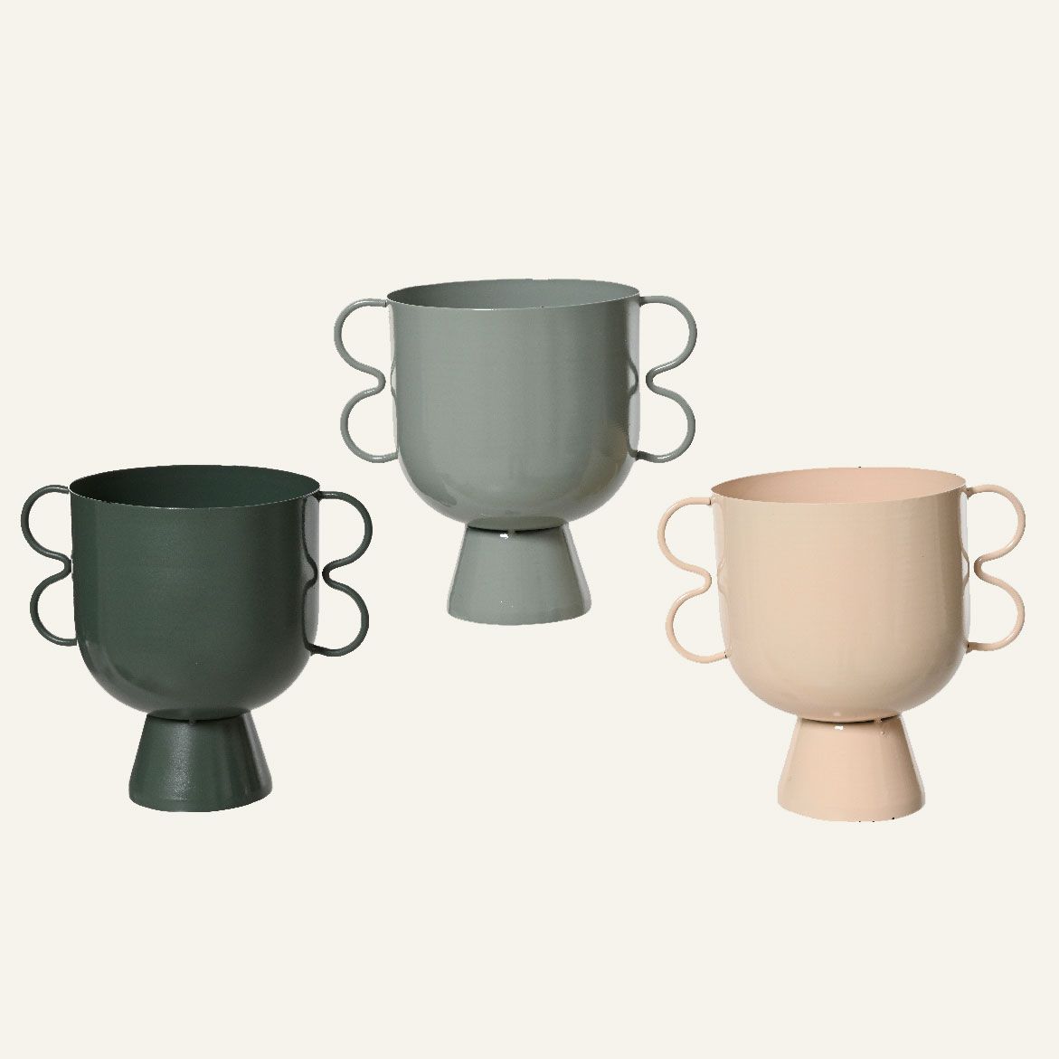 Beauty Home Βάζο Μεταλλικό 15 cm x 10 cm x 16 cm - Image 8
