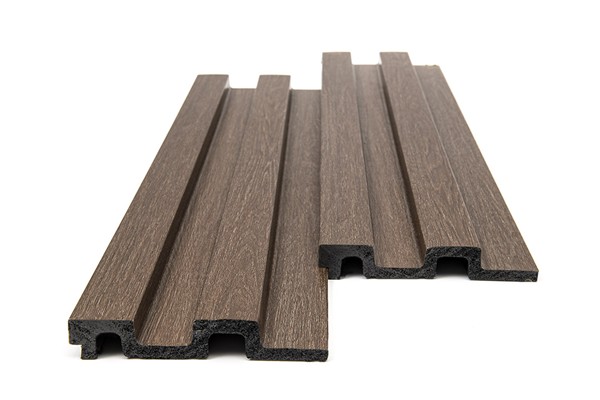 PS PANEL ΜΕ 3D ΠΗΧΑΚΙΑ 44 RESIDENCE 21/122 mm BROWN OAK NewPlan