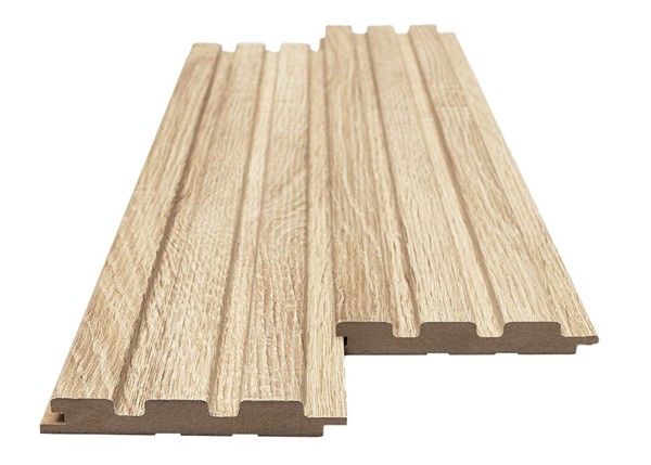 MDF PANEL ΜΕ 3D ΠΗΧΑΚΙΑ 501050 BEAT ST 16/119/2750mm SONOMA OAK NewPlan