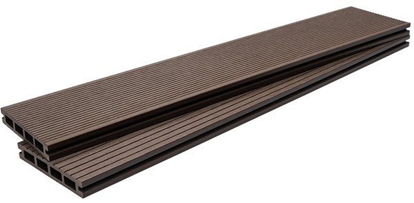 DECK-WPC ΔΑΠΕΔΟΥ 25/145mm D.BROWN 110 NewPlan - Image 2