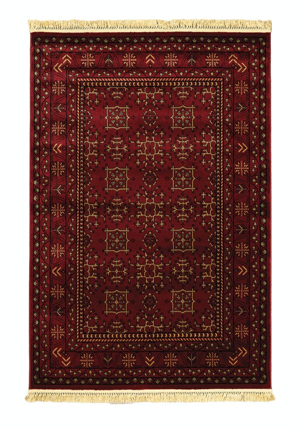 ΧΑΛΙ PERSIA 315 BURGUNDY ΜΕ ΚΡΟΣΣΙ - 133X190 NewPlan