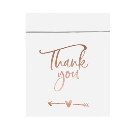 Beauty Home ΣΑΚΟΥΛΑΚΙΑ Thank you, 6 ΤΜΧ 13×16.5cm