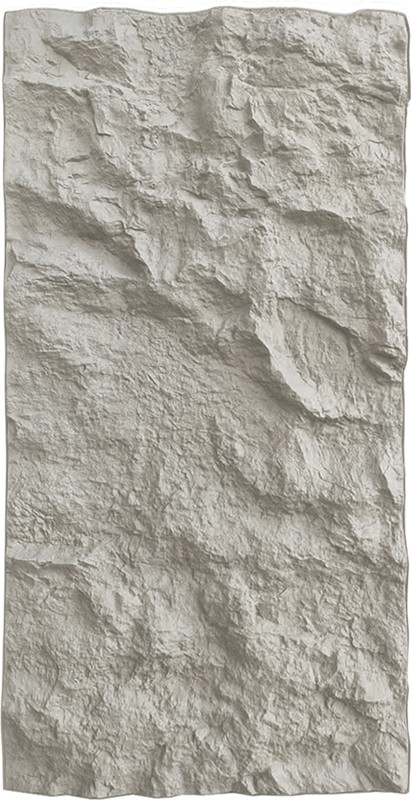 PANEL PU ΤΕΧΝΗΤΗΣ ΠΕΤΡΑΣ 323040 MOUNTAIN ROCK 600/1200mm LIGHT GREY NewPlan