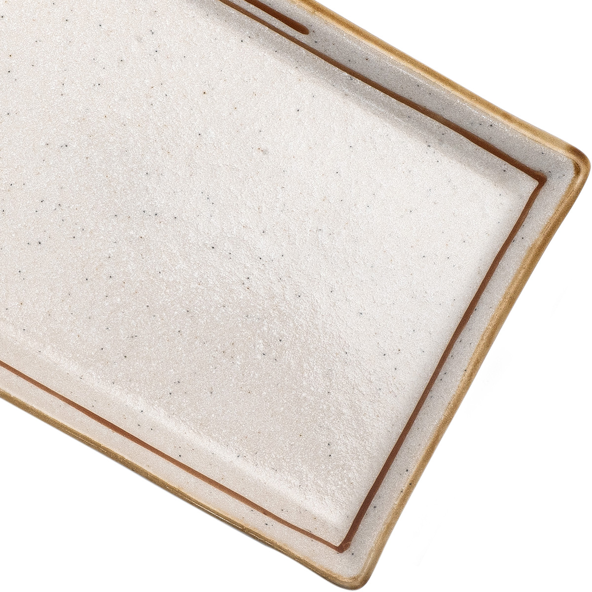 Beauty Home Πιατέλα πορσελάνης Gaia Αrt 7702-1 19x12 Εκρού - Image 3