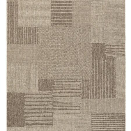 ΧΑΛΙ ETHNIK  20706C BROWN/CARAMEL BEIGE - 160X230  NewPlan