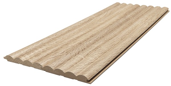 MDF PANEL ME 3D ΠΗΧΑΚΙΑ 801050 WAVE ST 16/119/2750mm SONOMA OAK NewPlan - Image 3