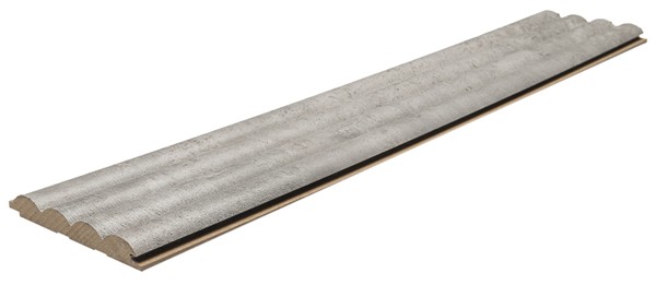 MDF PANEL ME 3D ΠΗΧΑΚΙΑ 804070 WAVE ST 16/119/2750mm CHICAGO CONCRETE NewPlan - Image 2