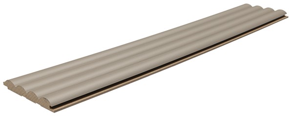 MDF PANEL ΜΕ 3D ΠΗΧΑΚΙΑ 806090 WAVE DL 16/119/2750mm SAND GREY NewPlan - Image 3