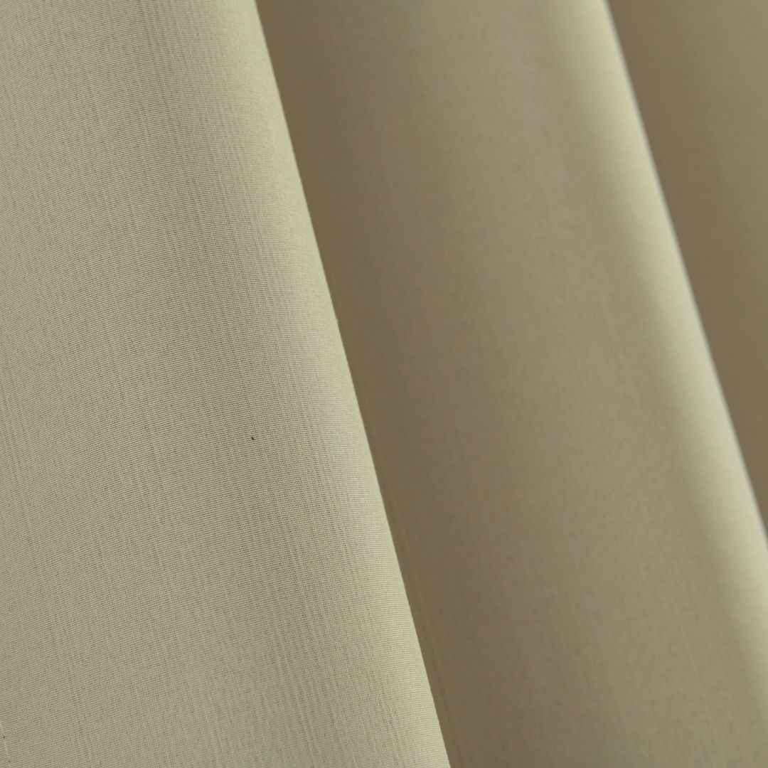 Beauty Home Κουρτίνα Full Blackout σκίασης με 8 κρίκους Soft Art 8391 Beige 140x270 Άμμου - Image 6