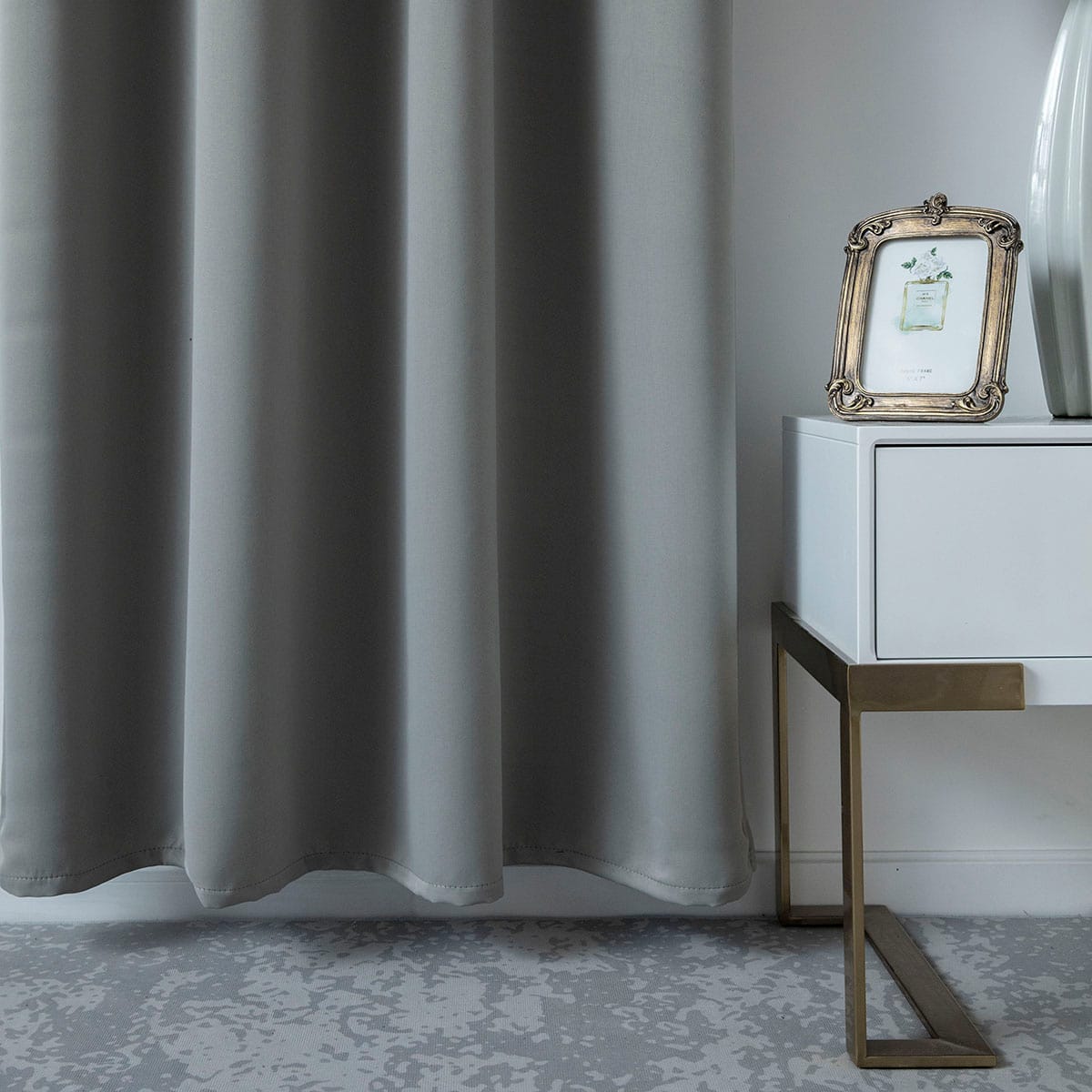 Beauty Home Κουρτίνα Blackout σκίασης με 8 κρίκους Art Ideal 8400 140x270 Ανθρακίτης - Image 7