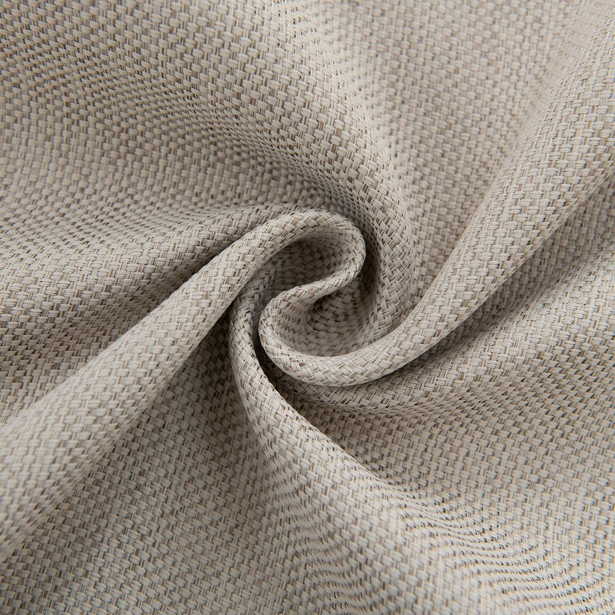 Beauty Home Κουρτίνα Blackout Jacquard σκίασης με 8 μεταλλικούς κρίκους Glare Art 8444 140x270 Μπεζ - Image 15