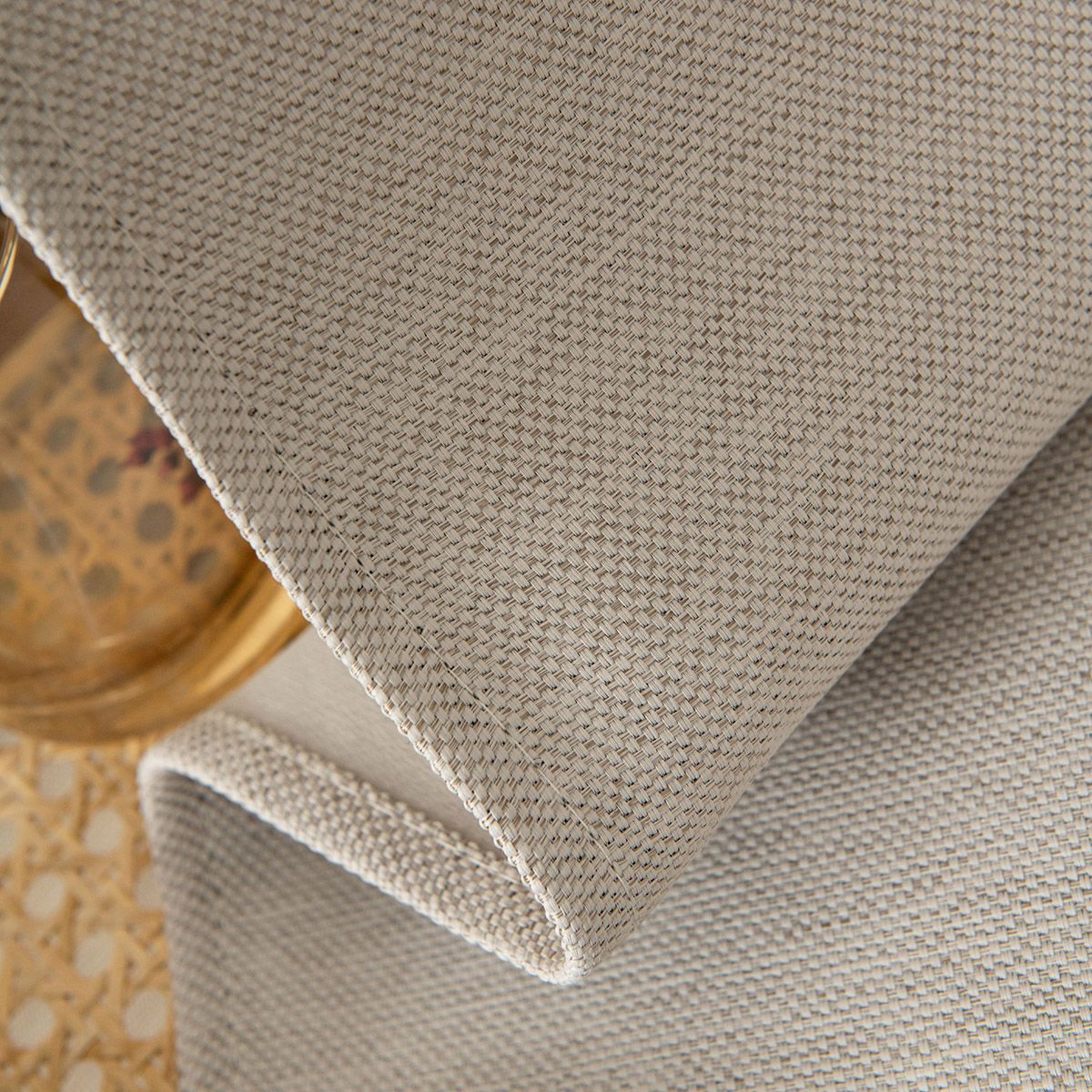 Beauty Home Κουρτίνα Blackout Jacquard σκίασης με 8 μεταλλικούς κρίκους Glare Art 8444 140x270 Μπεζ - Image 9