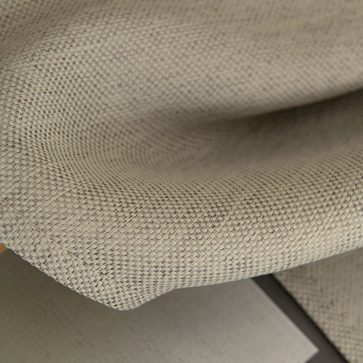 Beauty Home Κουρτίνα Blackout Jacquard σκίασης με 8 μεταλλικούς κρίκους Glare Art 8444 140x270 Άμμου - Image 10
