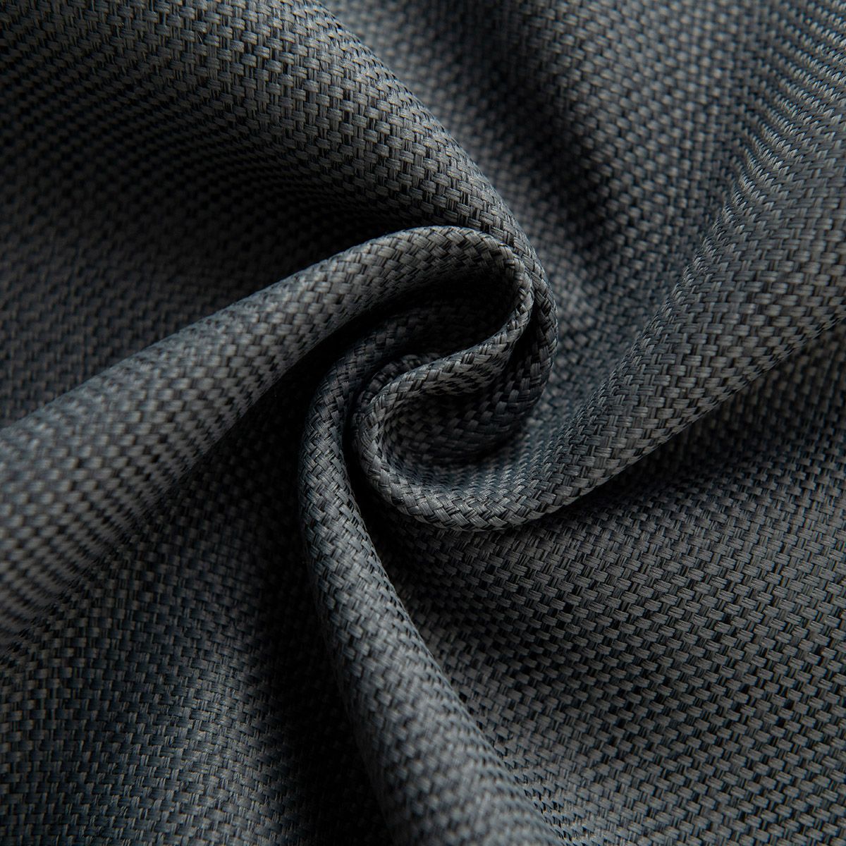 Beauty Home Κουρτίνα Blackout Jacquard σκίασης με 8 μεταλλικούς κρίκους Glare Art 8444 140x270 Ανθρακί - Image 16