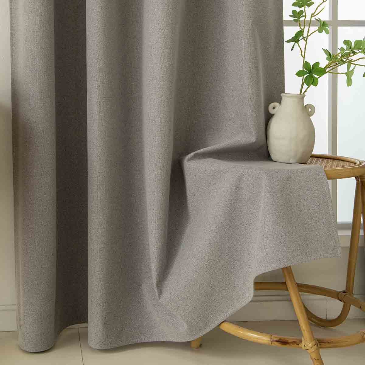 Beauty Home Ύφασμα κουρτίνας με το μέτρο Full Blackout σκίασης Total Art 8446 Φ280 Αμέθυστος - Image 11