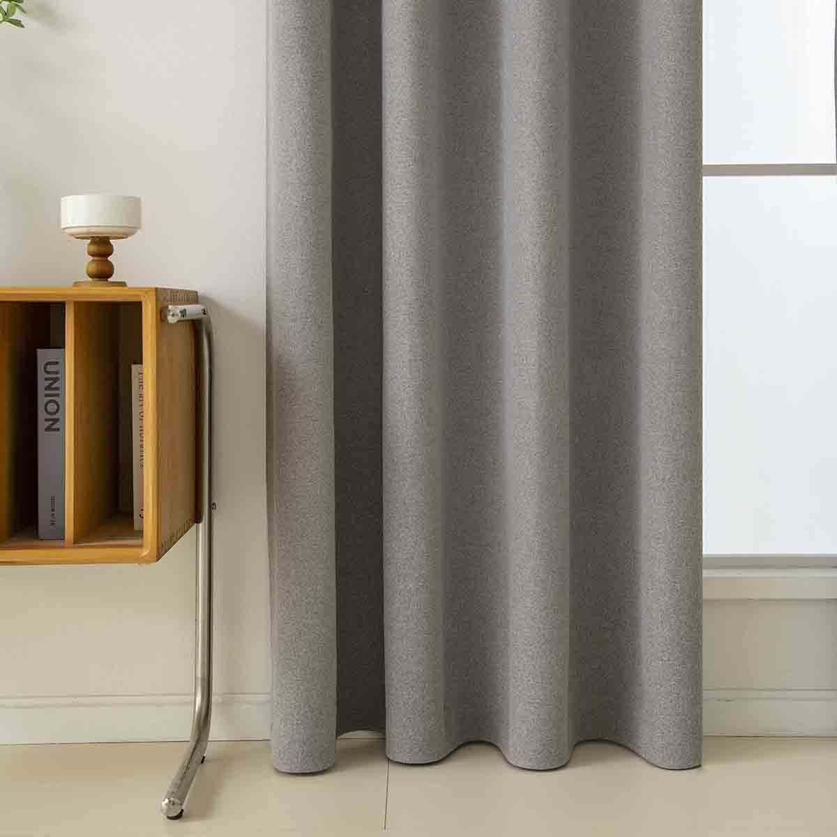 Beauty Home Ύφασμα κουρτίνας με το μέτρο Full Blackout σκίασης Total Art 8446 Φ280 Αμέθυστος - Image 4