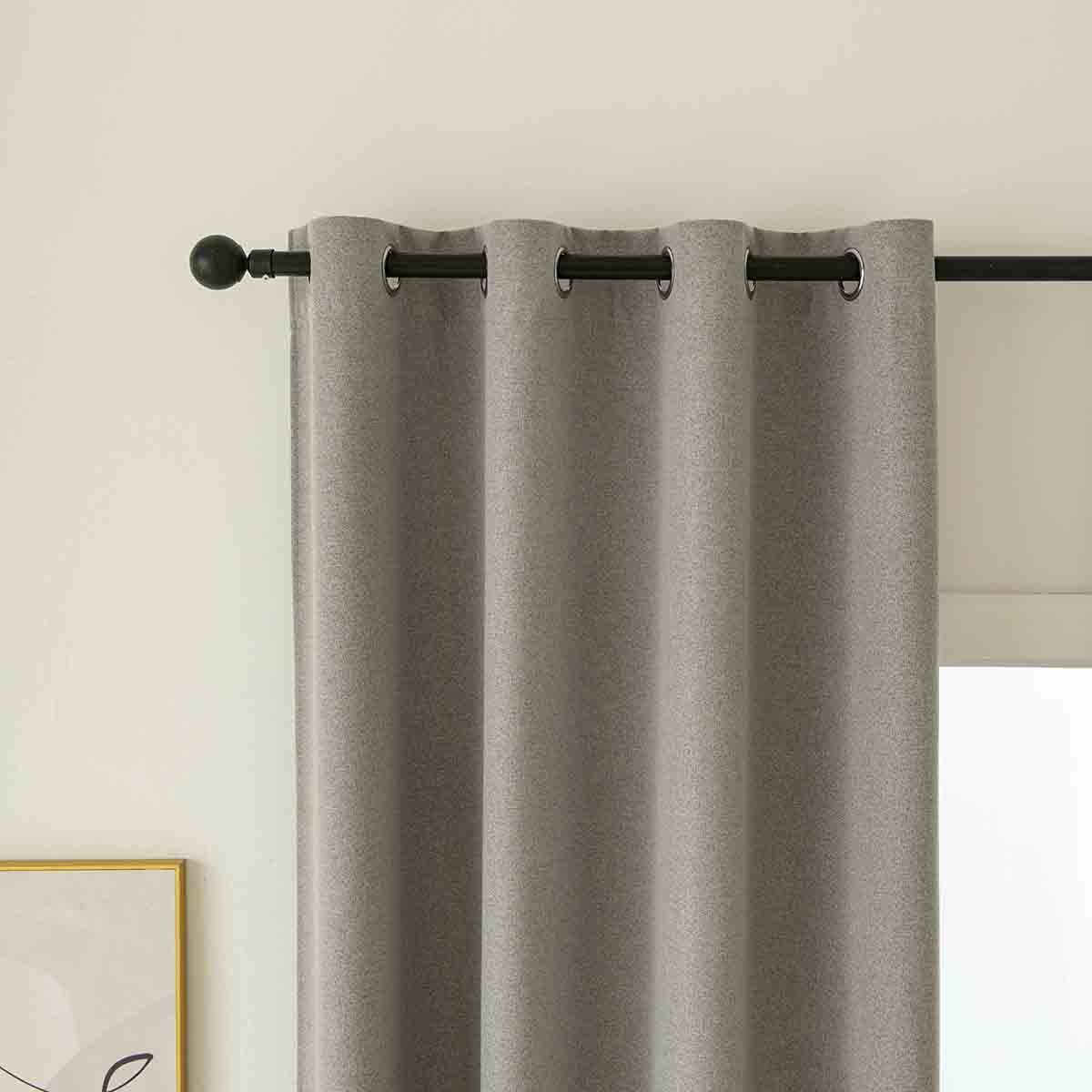 Beauty Home Ύφασμα κουρτίνας με το μέτρο Full Blackout σκίασης Total Art 8446 Φ280 Αμέθυστος - Image 6