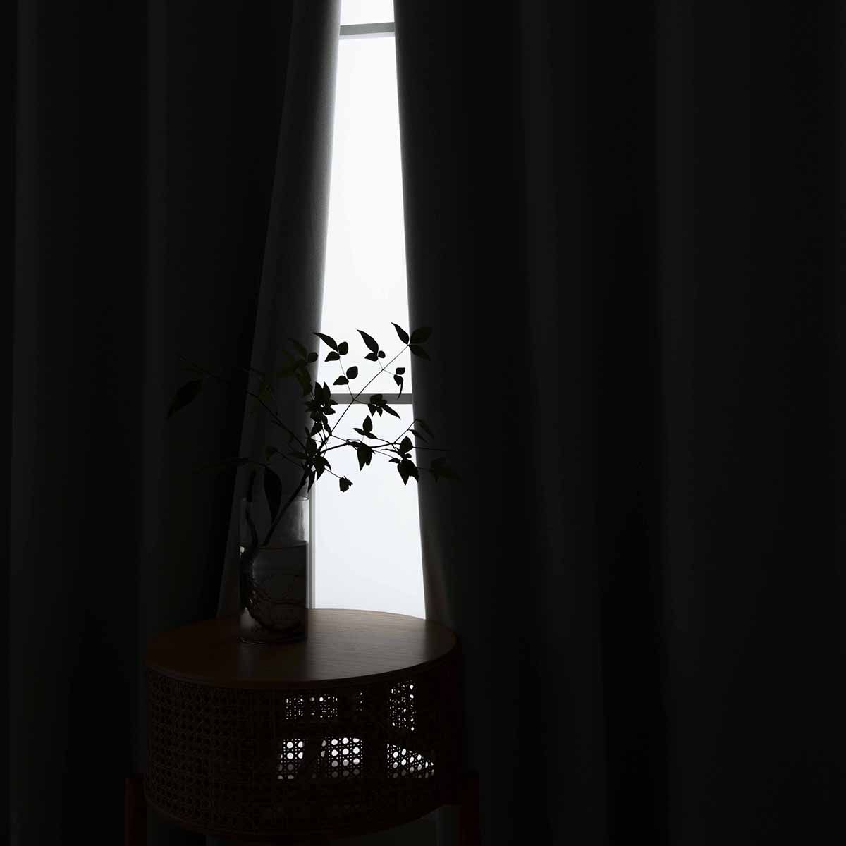 Beauty Home Ύφασμα κουρτίνας με το μέτρο Full Blackout σκίασης Total Art 8446 Φ280 Εκρού - Image 7