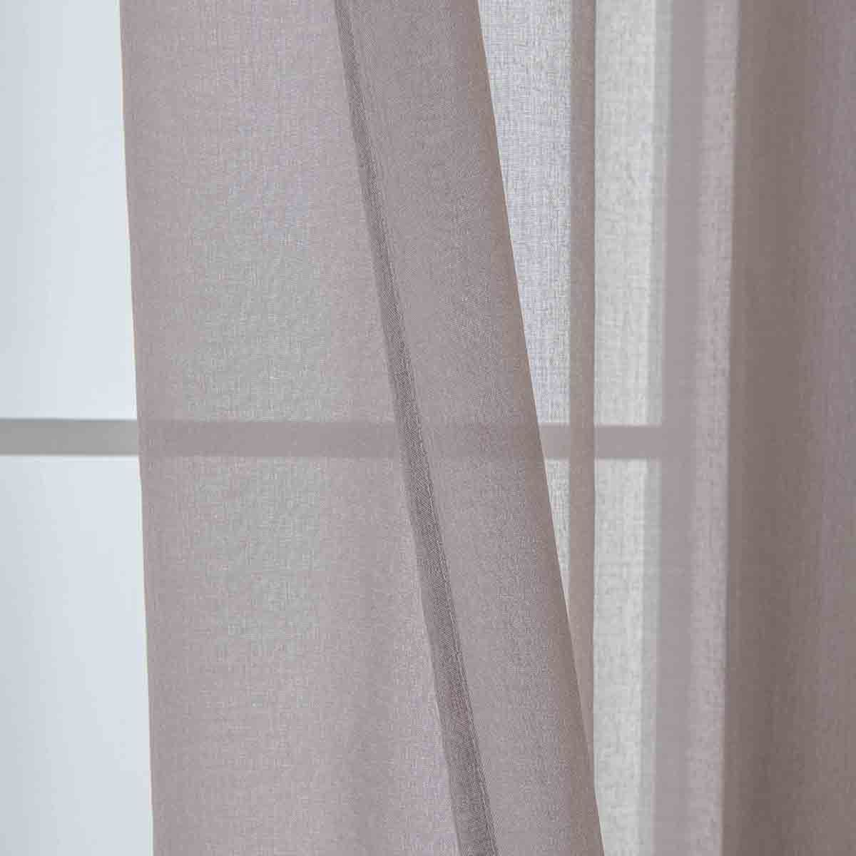 Beauty Home Ύφασμα κουρτίνας με το μέτρο γάζα Sharp Art 8448 Φ300 Αμέθυστος - Image 3
