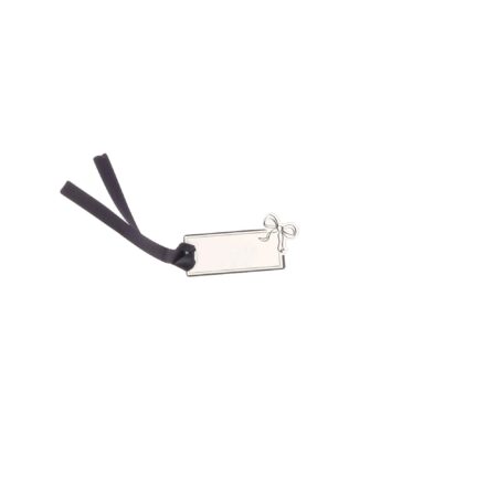 Beauty Home 10 ετικέτες Black & white με κορδέλα 3,5×7 cm