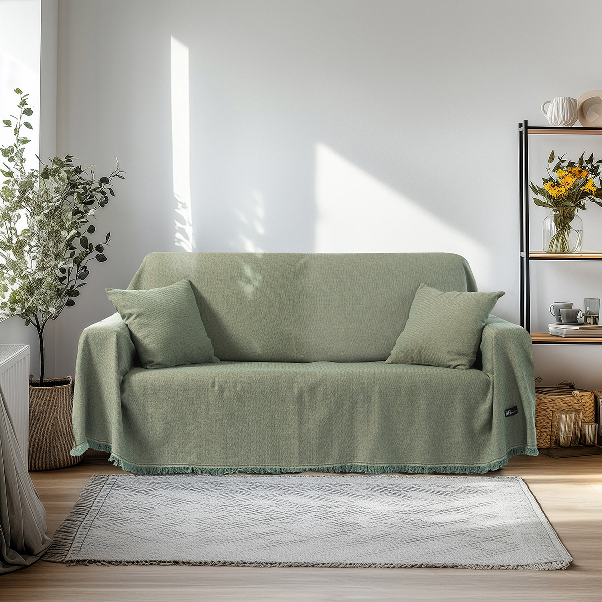 Beauty Home Ριχτάρι Τετραθέσιο Amos Art 8730 170x350 Βεραμάν