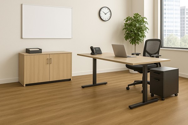 BASIC LVT ΒΙΝΥΛΙΚΗ ΛΩΡΙΔΑ 2mm BROWN OAK 8852 NewPlan - Image 3
