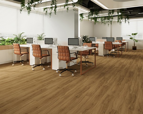 BASIC LVT ΒΙΝΥΛΙΚΗ ΛΩΡΙΔΑ 2mm BROWN OAK 8852 NewPlan - Image 4