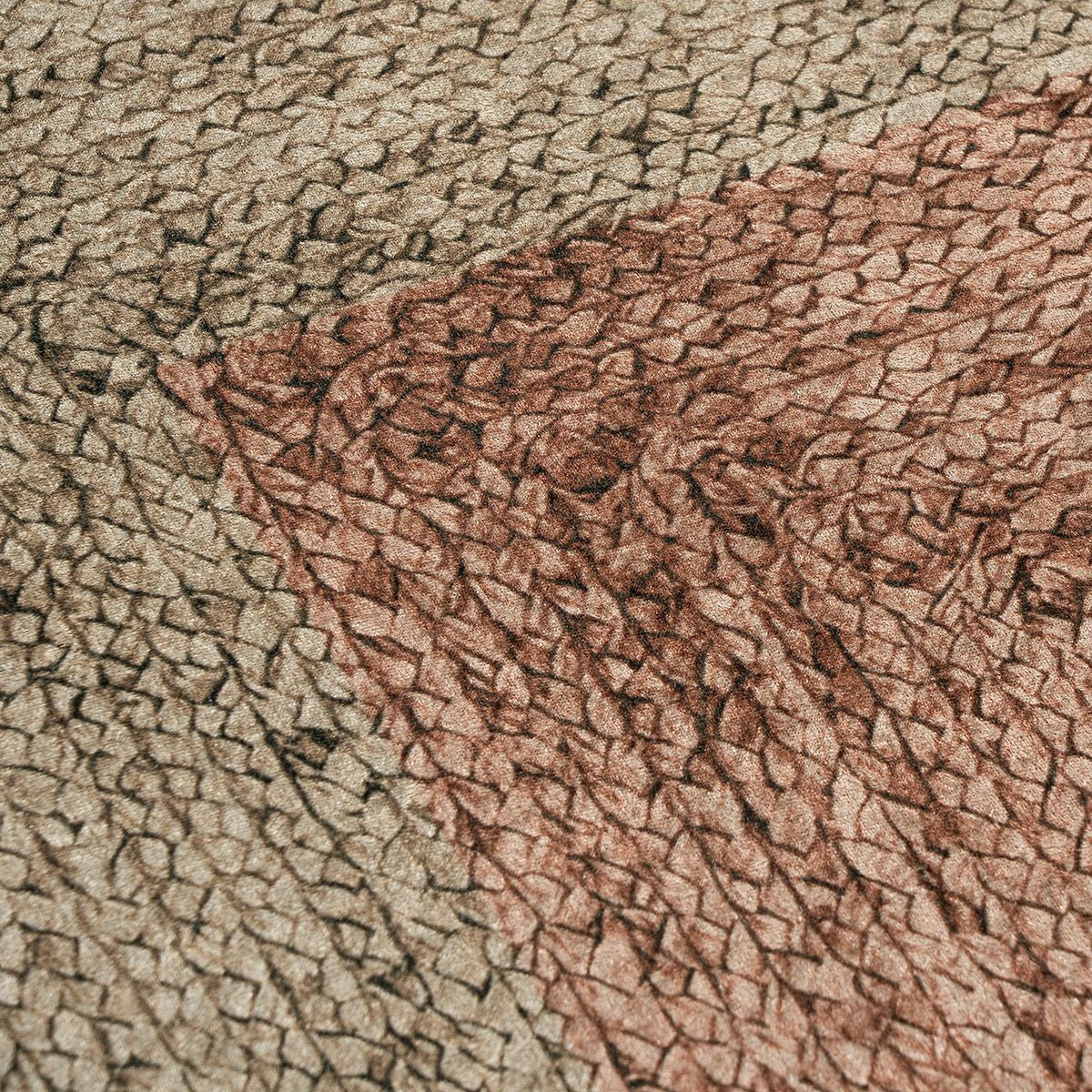 Beauty Home Ροτόντα 90x90 Jute Art 9131 Μπεζ,Ροζ - Image 2